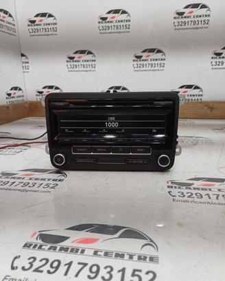 Autoradio stereo lettore cd vw sharan 2014 / vw ti
