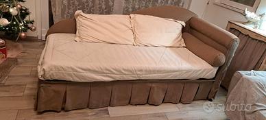 Letto Chaise longue con secondo letto estraibile