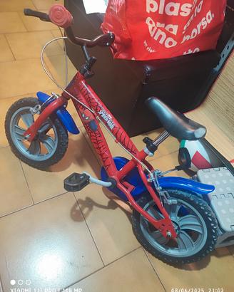 Bicicletta bambino 12 pollici spiderman 