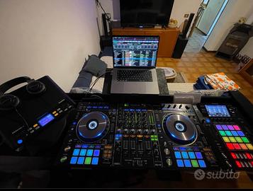 console dj Pioneer DDJ-RZ + custodia imbottita,