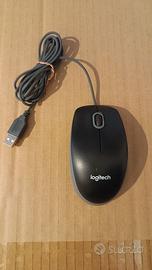 MOUSE USB LOGITECH M-U0026 col filo