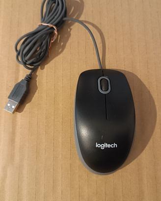 MOUSE USB LOGITECH M-U0026 col filo