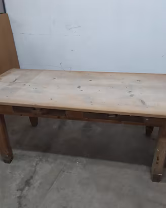 tavolo da sarto in legno massiccio 
