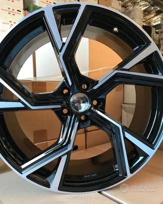 4 CERCHI IN LEGA X AUDI RSQ3/Q5/A4/A6/A7 9,JX21 5X