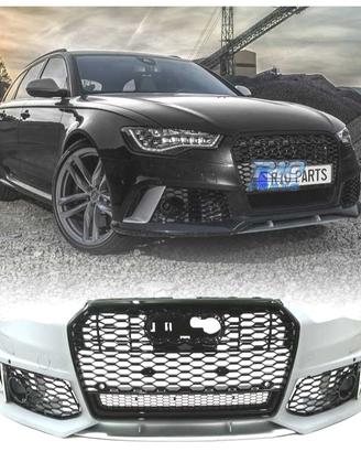 PARAURTI ANTERIORE AUDI A6 4G C7 14-18 LOOK RS6