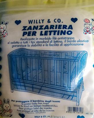 Zanzariera per lettino