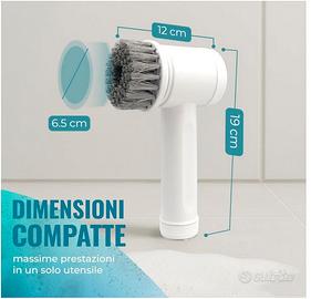 Spazzola Elettrica Rotante per Pulizia