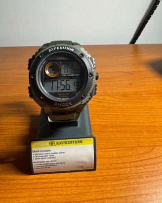 OROLOGIO MILITARE TIMEX VIBESHOCK VERDE/WOODLAND