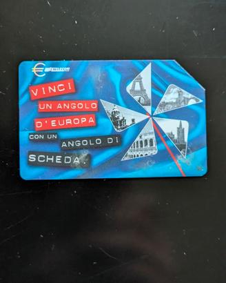Scheda telefonica: Capitali dell'Euro - Angolo