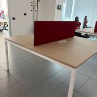 Arredamento Ufficio - Blocco Scrivanie 2 Posti – R
