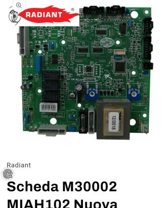 scheda caldaia radiant rhr