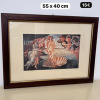 Quadri con cornice in perfette condizioni