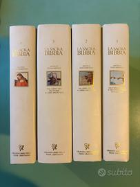 La Sacra Bibbia in 4 volumi- da 1 a 4 -2010
