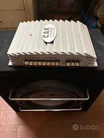Cassa + amplificatore professionale
