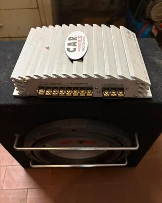 Cassa + amplificatore professionale