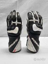 SPIDI GUANTO STS R2 PELLE DONNA BIANCO NERO taglia