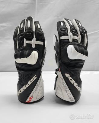 SPIDI GUANTO STS R2 PELLE DONNA BIANCO NERO taglia