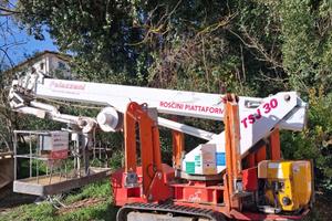 Piattaforma aerea ragno Palazzani TSJ 30