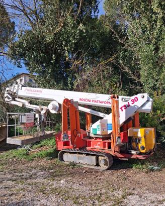 Piattaforma aerea ragno Palazzani TSJ 30