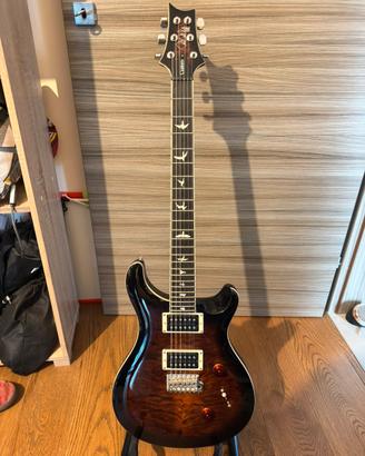 PRS SE Custom 24 Quilt Black Gold Burst 2024