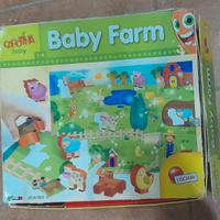 Gioco della fattoria per bambini piccoli