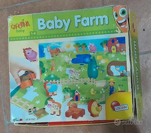 Gioco della fattoria per bambini piccoli