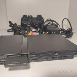 Ps2 Slim Full Black + controller + memory card