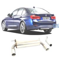 SCARICO SPORTIVO BMW F30 316 320 325 LOOK M DOPPIA