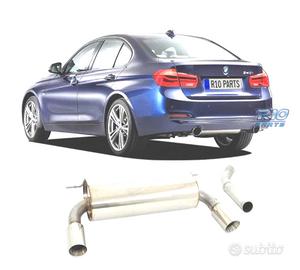 SCARICO SPORTIVO BMW F30 316 320 325 LOOK M DOPPIA