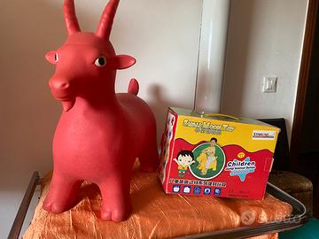 Saltarello gonfiabile. Children Jump. Animal serie