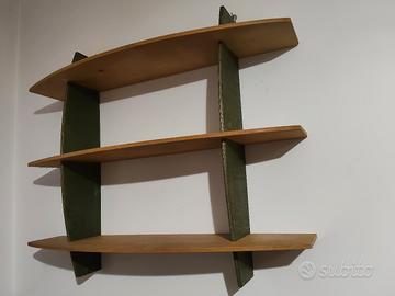 mensola,sgabello e porta giochi cameretta 