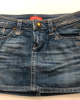 Minigonna jeans Indian Rose