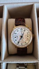 cronografo monopulsante in oro