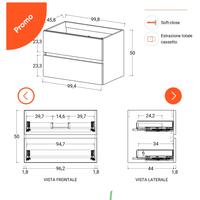 mobile bagno sospeso 