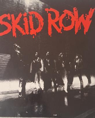 Skid Row-LP1989 completo, doppio inserto originale