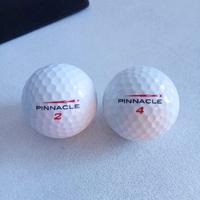 Coppia di palline da golf marca pinnacle gold