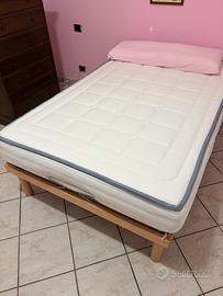 Letto elettrico piu materasso 1 1/2 piazza
