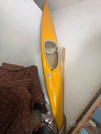 Canoa per 1 persona con pagaia