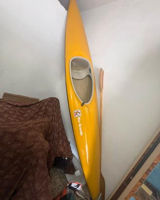 Canoa per 1 persona con pagaia
