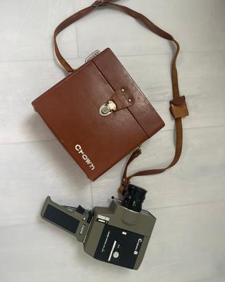 Cinepresa vintage crown 8anni 60 con custodia