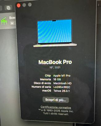 Macbook pro M1Pro 1tb