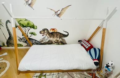 Letto struttura tenda
