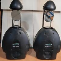 Coppia effetti luce scanner dj teste mobili