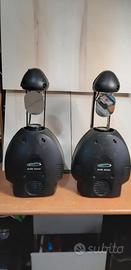 Coppia effetti luce scanner dj teste mobili