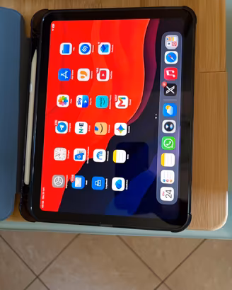 Ipad a16 silver 256 giga