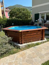 Piscina in legno