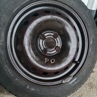 cerchi con gomme invernali fiat punto 