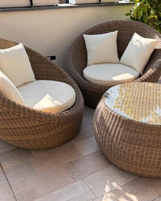 Set giardino Maisons du Monde come nuovo