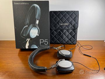 Bowers & Wilkins P5 Mobile Hi-Fi + Custodia