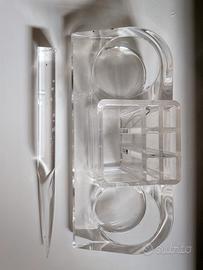 set da scrivania plexiglass 